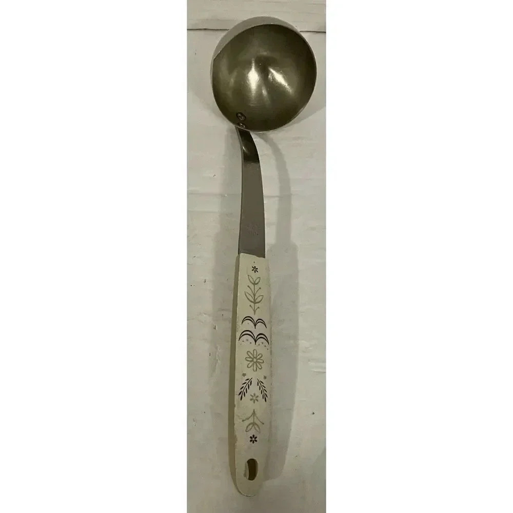Vintage Flint Harvest Wheat  Stainless Ladle Spoon‎